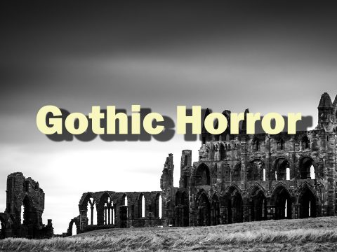 Ein verfallenes Gemäuer symbolisiert Gothic Horror